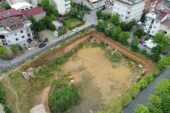 Sancaktepe’de inşaat temelindeki su birikintisi belediye ekipleri tarafından tahliye edildi