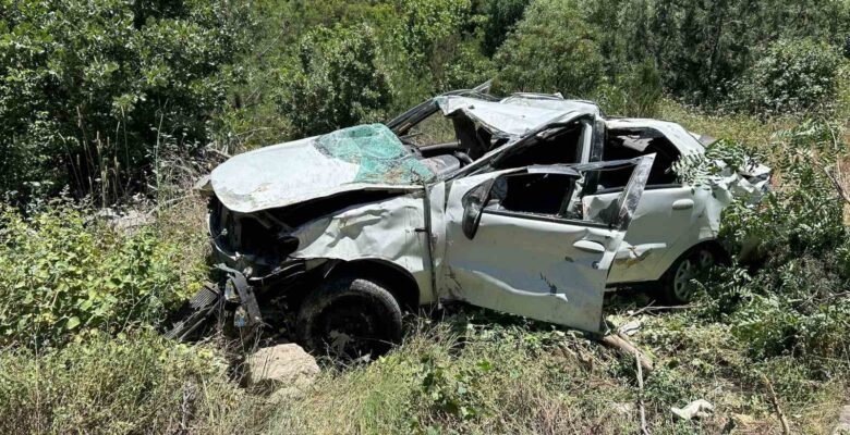 Dursunbey-Kütahya yolunda kaza: 2 ölü